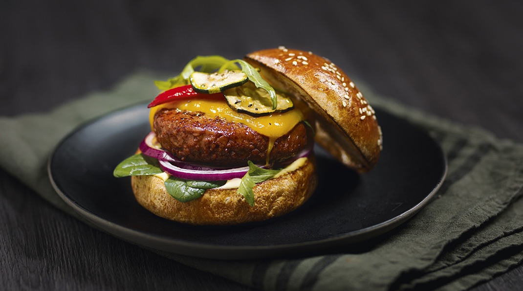 ACCRO recette burger végétarien