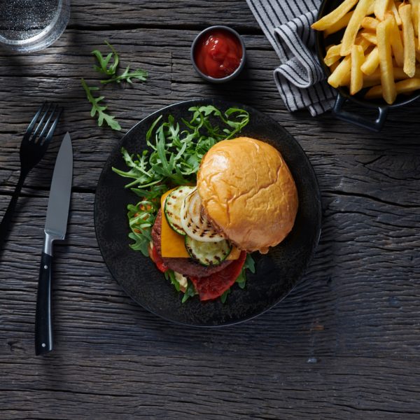 ACCRO recette burger végétarien