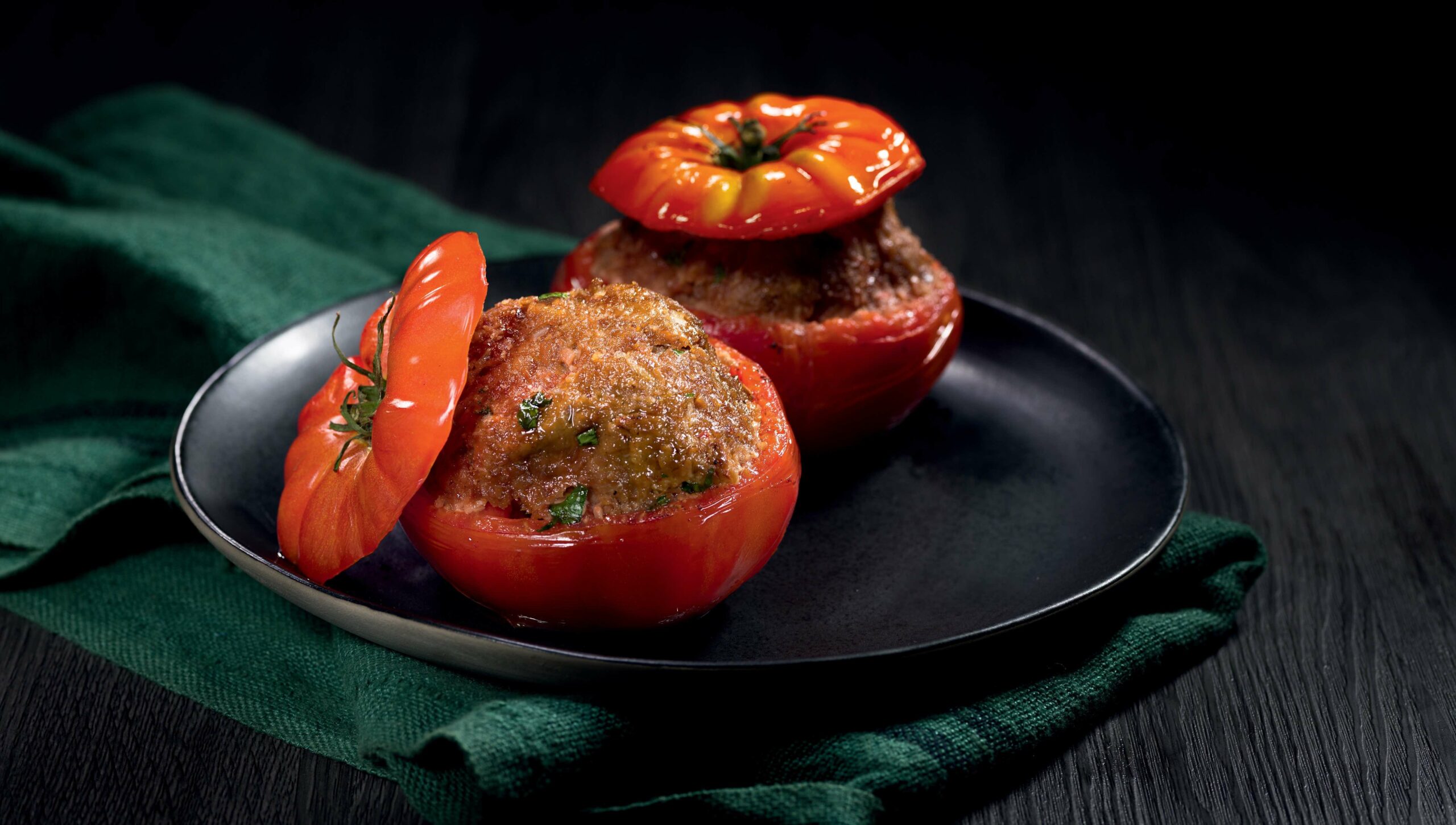 tomates farcies vegetariennes