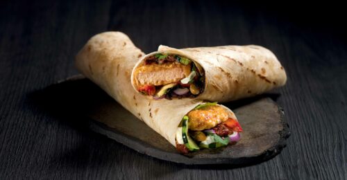 Wrap de nuggets vege medditerraneen