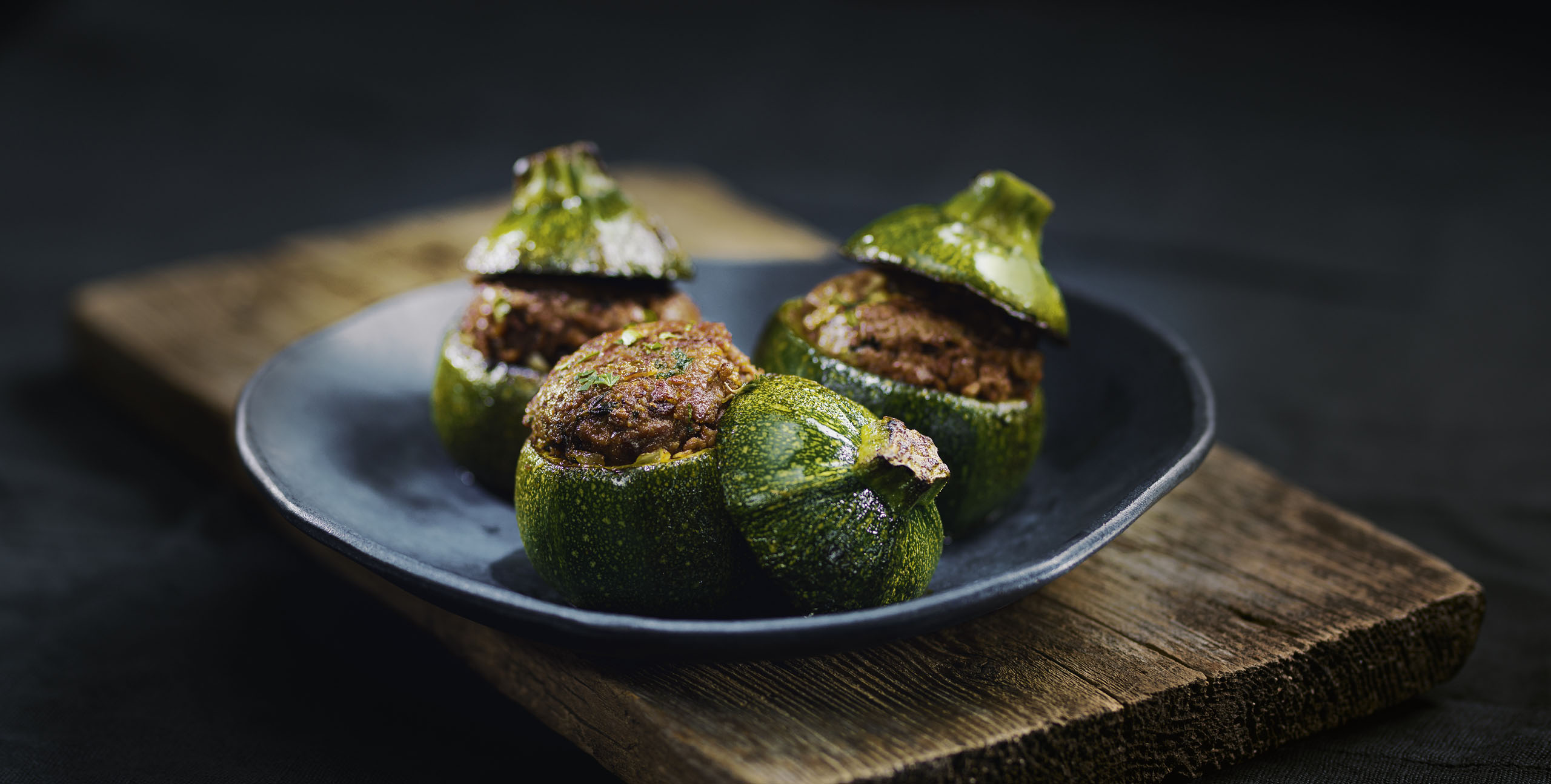 recette de courgettes farcies vegetariennes