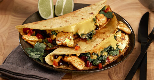 Quesadillas émincés végétaux