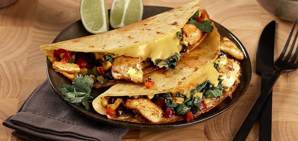 Quesadillas émincés végétaux
